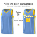 Custom Stitched Team Logo And Number Side Two Bars Sports Uniform Basketball Jersey For All Ages