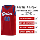 Custom Stitched Team Logo And Number Side Two Bars Sports Uniform Basketball Jersey For All Ages