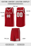 Custom Side Two Bars Sports Uniform Basketball Jersey Embroideried Your Team Logo For Adult