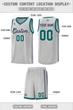 Custom Stitched Team Logo And Number Side Two Bars Sports Uniform Basketball Jersey For All Ages