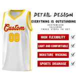 Custom Stitched Team Logo And Number Side Two Bars Sports Uniform Basketball Jersey For All Ages