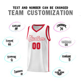 Custom Stitched Team Logo And Number Side Two Bars Sports Uniform Basketball Jersey For All Ages