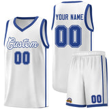 Custom Stitched Team Logo And Number Side Two Bars Sports Uniform Basketball Jersey For All Ages