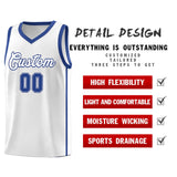 Custom Stitched Team Logo And Number Side Two Bars Sports Uniform Basketball Jersey For All Ages