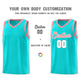 Custom Stitched Team Logo And Number Side Two Bars Sports Uniform Basketball Jersey For All Ages