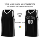Custom Stitched Team Logo And Number Side Two Bars Fashion Sports Uniform Basketball Jersey For All Ages