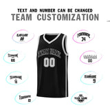 Custom Stitched Team Logo And Number Side Two Bars Fashion Sports Uniform Basketball Jersey For All Ages