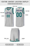 Custom Stitched Team Logo And Number Side Two Bars Fashion Sports Uniform Basketball Jersey For All Ages