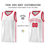 Custom Stitched Team Logo And Number Side Two Bars Fashion Sports Uniform Basketball Jersey For All Ages