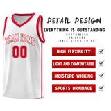 Custom Stitched Team Logo And Number Side Two Bars Fashion Sports Uniform Basketball Jersey For All Ages