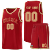 Custom Stitched Team Logo And Number Side Two Bars Fashion Sports Uniform Basketball Jersey For All Ages