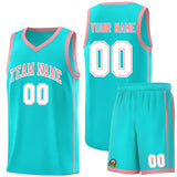 Custom Stitched Team Logo And Number Side Two Bars Fashion Sports Uniform Basketball Jersey For All Ages