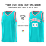 Custom Stitched Team Logo And Number Side Two Bars Fashion Sports Uniform Basketball Jersey For All Ages