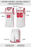 Custom Text Logo Number Side Two Bars Fashion Sports Uniform Basketball Jersey For All Ages