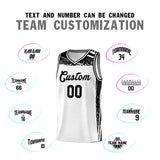 Custom Tank Top Graffiti Pattern Sports Uniform Basketball Jersey For Adult
