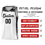 Custom Tank Top Graffiti Pattern Sports Uniform Basketball Jersey For Adult