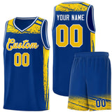 Custom Tank Top Graffiti Pattern Sports Uniform Basketball Jersey For Unisex