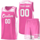 Custom Tank Top Graffiti Pattern Sports Uniform Basketball Jersey For Unisex