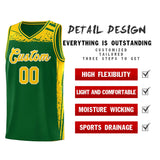 Custom Tank Top Graffiti Pattern Sports Uniform Basketball Jersey For Youth