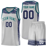 Custom Individualized Graffiti Pattern Sports Uniform Basketball Jersey For Youth