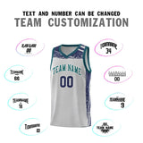 Custom Individualized Graffiti Pattern Sports Uniform Basketball Jersey For Youth