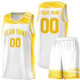 Custom Individualized Graffiti Pattern Sports Uniform Basketball Jersey For Unisex