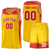 Custom Graffiti Pattern Fashion Sports Uniform Basketball Jersey Add Team Logo Number