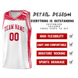 Custom Individualized Graffiti Pattern Sports Uniform Basketball Jersey For Youth