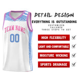 Custom Individualized Graffiti Pattern Sports Uniform Basketball Jersey For Unisex