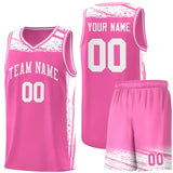 Custom Individualized Graffiti Pattern Sports Uniform Basketball Jersey For Unisex