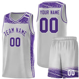 Custom Tailor Made Graffiti Pattern Sports Uniform Basketball Jersey For Youth
