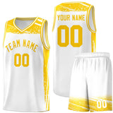 Custom Tailor Made Graffiti Pattern Sports Uniform Basketball Jersey For Youth