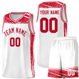 Custom Personalized Graffiti Pattern Sports Uniform Basketball Jersey Add Logo Number