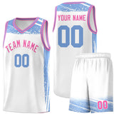 Custom Tailor Made Graffiti Pattern Sports Uniform Basketball Jersey For Youth