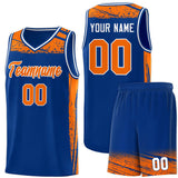 Custom Personalized Graffiti Pattern Sports Uniform Basketball Jersey Printed Logo Number