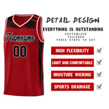 Custom Traditional Graffiti Pattern Sports Uniform Basketball Jersey Printed Logo Number