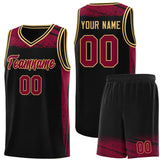 Custom Personalized Graffiti Pattern Sports Uniform Basketball Jersey Printed Logo Number