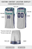 Custom Traditional Graffiti Pattern Sports Uniform Basketball Jersey Text Logo Number
