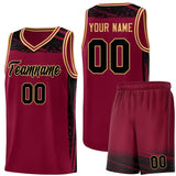 Custom Personalized Graffiti Pattern Sports Uniform Basketball Jersey Printed Logo Number