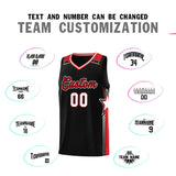 Custom Personalized Star Graffiti Pattern Sports Uniform Basketball Jersey For Unisex