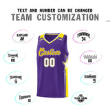 Custom Personalized Star Graffiti Pattern Sports Uniform Basketball Jersey For Unisex