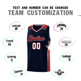 Custom Personalized Star Graffiti Pattern Sports Uniform Basketball Jersey For Unisex