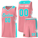 Custom Personalized Star Graffiti Pattern Sports Uniform Basketball Jersey For Unisex