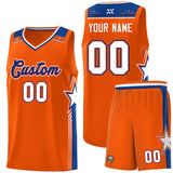 Custom Personalized Star Graffiti Pattern Sports Uniform Basketball Jersey For Adult