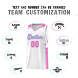 Custom Personalized Star Graffiti Pattern Sports Uniform Basketball Jersey For Adult