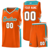 Custom Personalized Star Graffiti Pattern Sports Uniform Basketball Jersey For Unisex