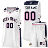 Custom Individualized Star Graffiti Pattern Sports Uniform Basketball Jersey Add Logo Number