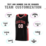 Custom Individualized Star Graffiti Pattern Sports Uniform Basketball Jersey Text Logo Number