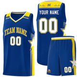 Custom Tailor Made Star Graffiti Pattern Fashion Sports Uniform Basketball Jersey For Adult