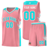 Custom Individualized Star Graffiti Pattern Sports Uniform Basketball Jersey Text Logo Number